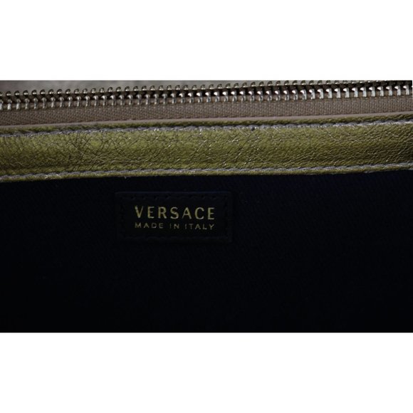 SOLD VERSACE Quilted Nappa Leather Evening Handbag - Picture 8 of 8